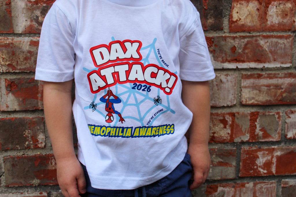 2026 Team Dax Attack Hemophilia Awareness Shirt